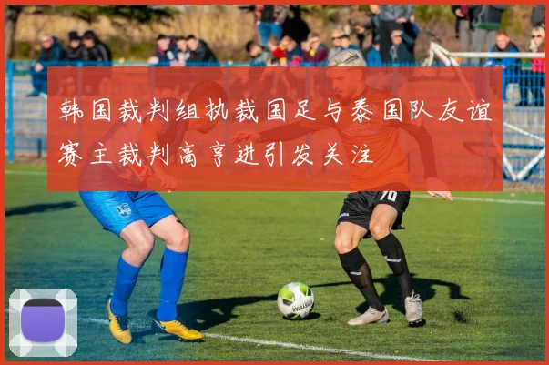 韩国裁判组执裁国足与泰国队友谊赛主裁判高亨进引发关注